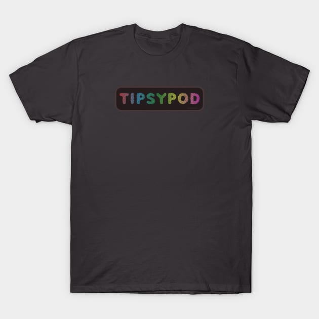 Subtle Color Floral Design T-Shirt by Tipsy Pod